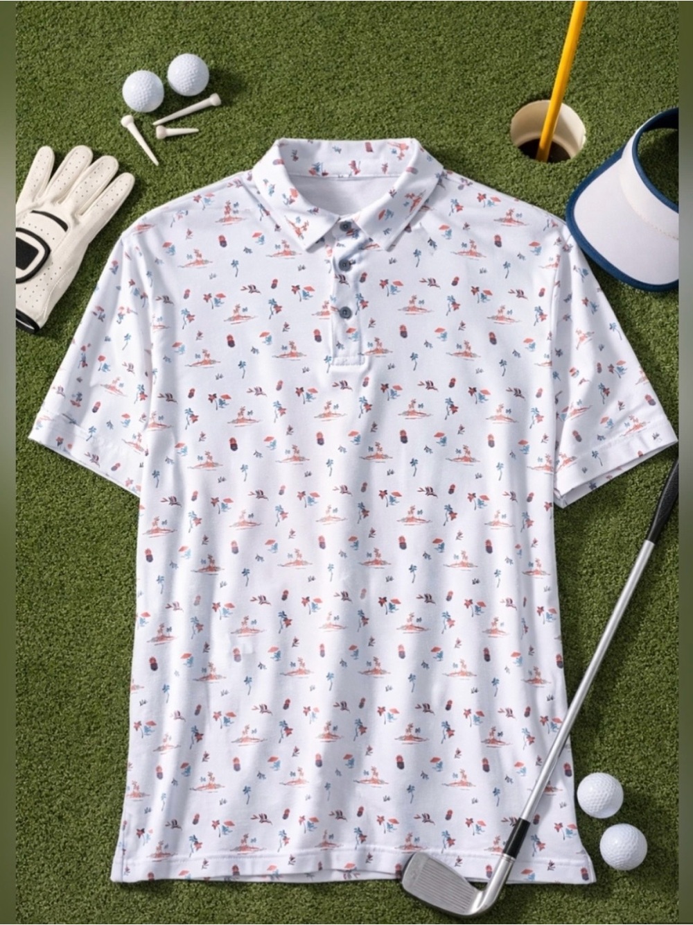 ⛳ Nicklaus | Men's Medium | Eco Choice | Golf Shirt | NWOT